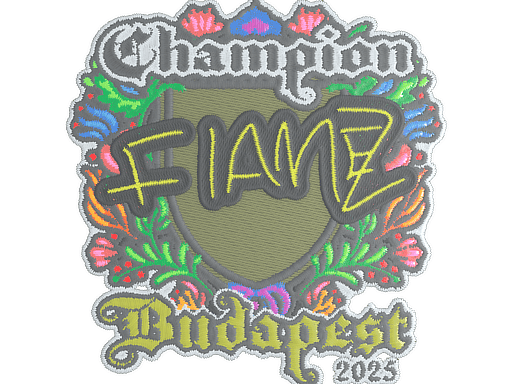 FlameZ (Embroidered, Champion) CS2 Sticker