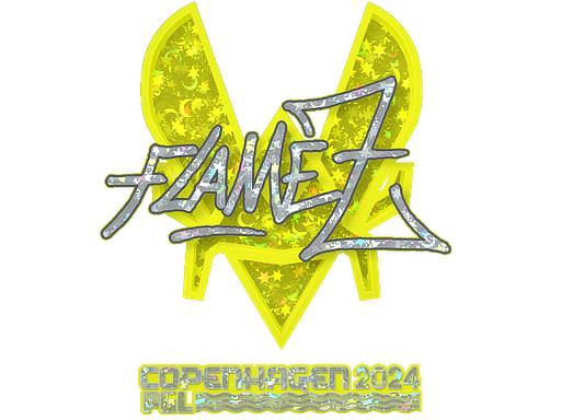 FlameZ (Glitter) CS2 Sticker