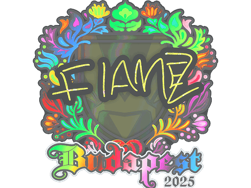 FlameZ (Holo) CS2 Sticker