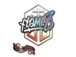 FlameZ (Holo) CS2 Sticker