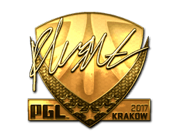 flusha (Gold) CS2 Sticker