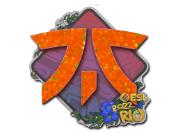 Fnatic (Glitter) CS2 Sticker
