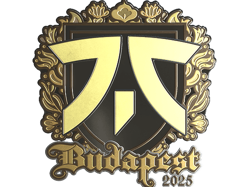 fnatic (Gold) CS2 Sticker