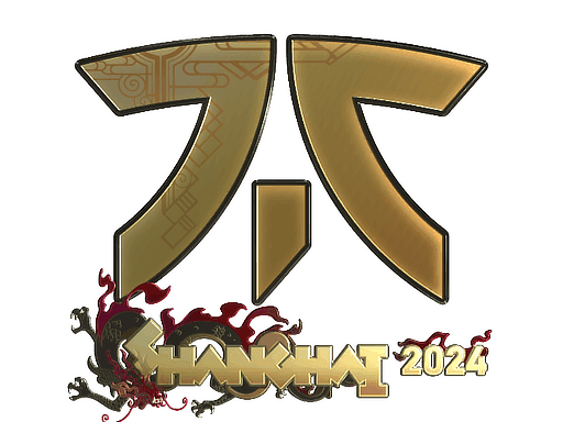 Fnatic (Gold) CS2 Sticker