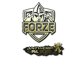 forZe eSports (Gold) CS2 Sticker