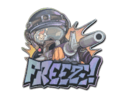 Freeze (Lenticular) CS2 Sticker