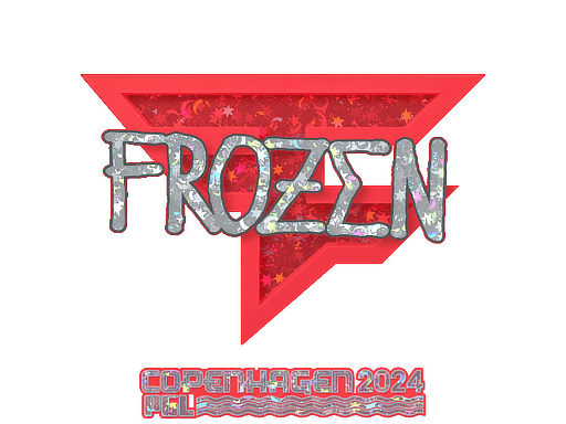 frozen (Glitter) CS2 Sticker