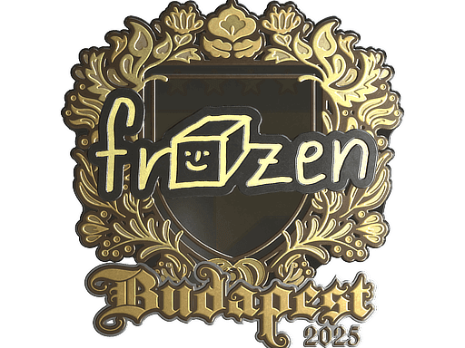 frozen (Gold) CS2 Sticker