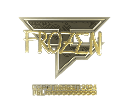 frozen (Gold) CS2 Sticker