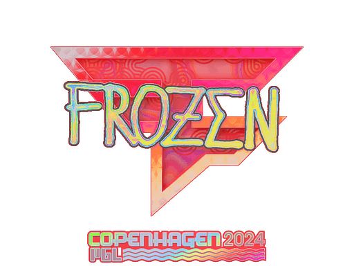 frozen (Holo) CS2 Sticker