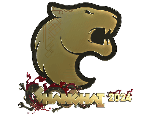 FURIA (Gold) CS2 Sticker