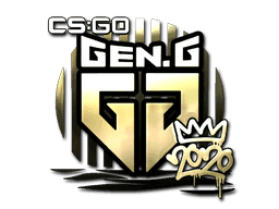 Gen.G (Gold) CS2 Sticker