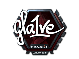 gla1ve (Foil) CS2 Sticker