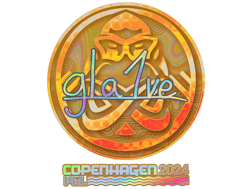 gla1ve (Holo) CS2 Sticker