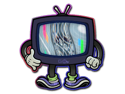 Global TV (Lenticular) CS2 Sticker
