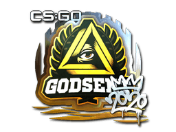 GODSENT (Foil) CS2 Sticker