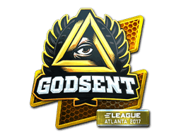 GODSENT (Foil) CS2 Sticker
