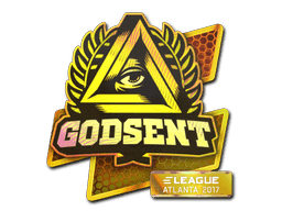 GODSENT (Holo) CS2 Sticker