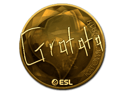 Gratisfaction (Gold) CS2 Sticker