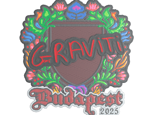 Graviti (Embroidered) CS2 Sticker