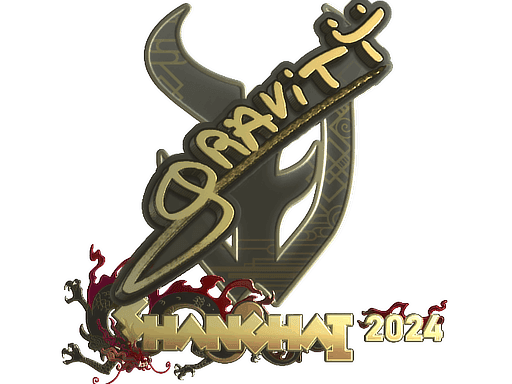 Graviti (Gold) CS2 Sticker