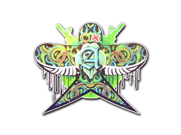 Green Swallow CS2 Sticker