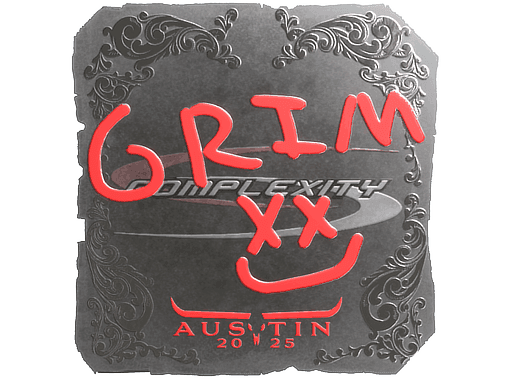 Grim (Foil) CS2 Sticker
