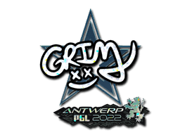 Grim (Glitter) CS2 Sticker