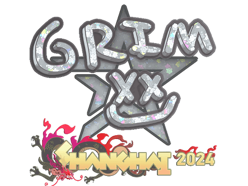 Grim (Glitter) CS2 Sticker