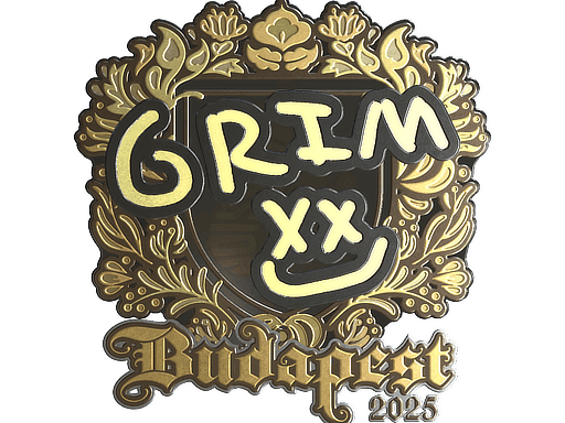 Grim (Gold) CS2 Sticker