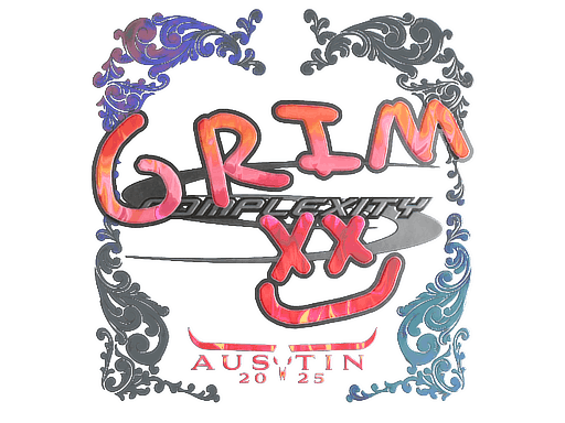 Grim (Holo) CS2 Sticker