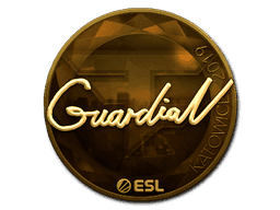 GuardiaN (Gold) CS2 Sticker