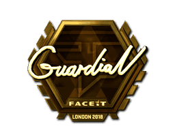 GuardiaN (Gold) CS2 Sticker