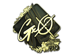 gxx- (Gold) CS2 Sticker