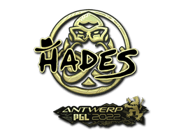 hades (Gold) CS2 Sticker
