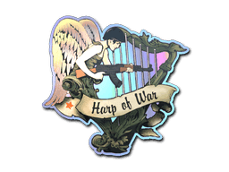Harp of War (Holo) CS2 Sticker