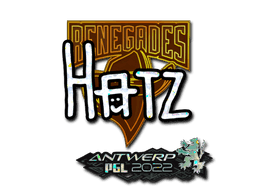 hatz (Glitter) CS2 Sticker