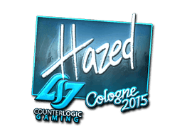 hazed (Foil) CS2 Sticker