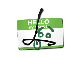 Hello SG 553 CS2 Sticker