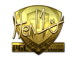HEN1 (Gold) CS2 Sticker