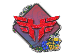 Heroic (Glitter) CS2 Sticker