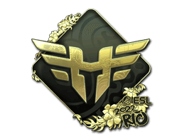 Heroic (Gold) CS2 Sticker