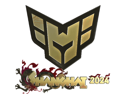 HEROIC (Gold) CS2 Sticker