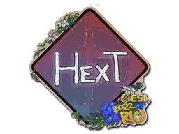 HexT (Glitter) CS2 Sticker