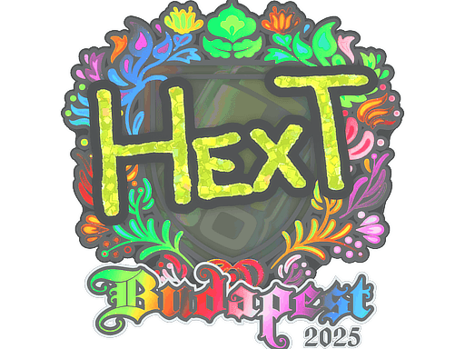 HexT (Holo) CS2 Sticker