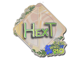 HexT (Holo) CS2 Sticker