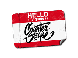 Hi, My Game Is CS2 Sticker
