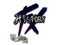 History (Glitter) CS2 Sticker