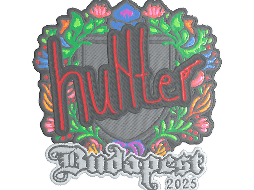huNter- (Embroidered) CS2 Sticker