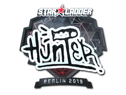 huNter- (Foil) CS2 Sticker
